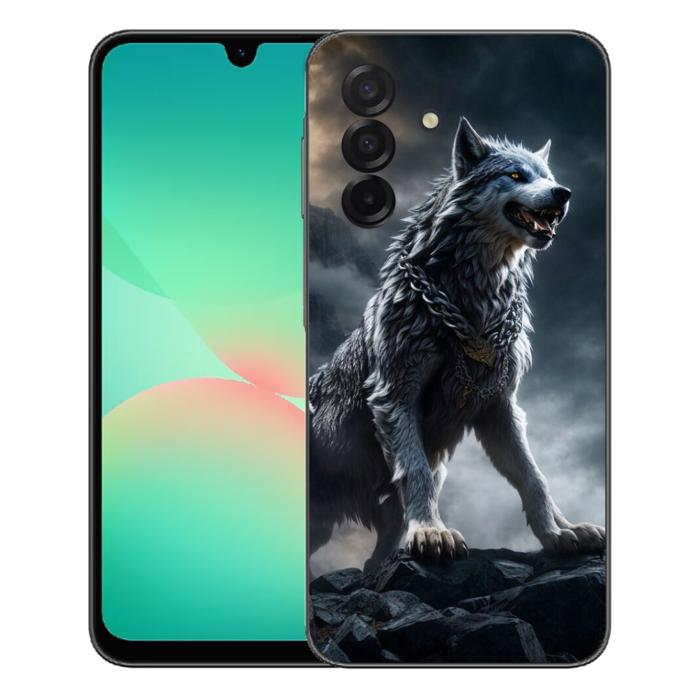 Gelový kryt mmCase na Samsung Galaxy A27 5G - vlk 1