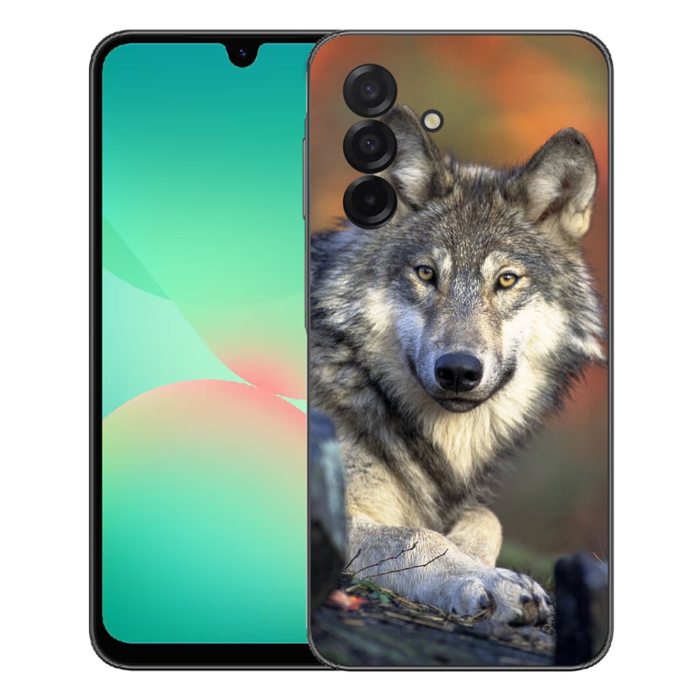 Gelový kryt mmCase na Samsung Galaxy A27 5G - vlk