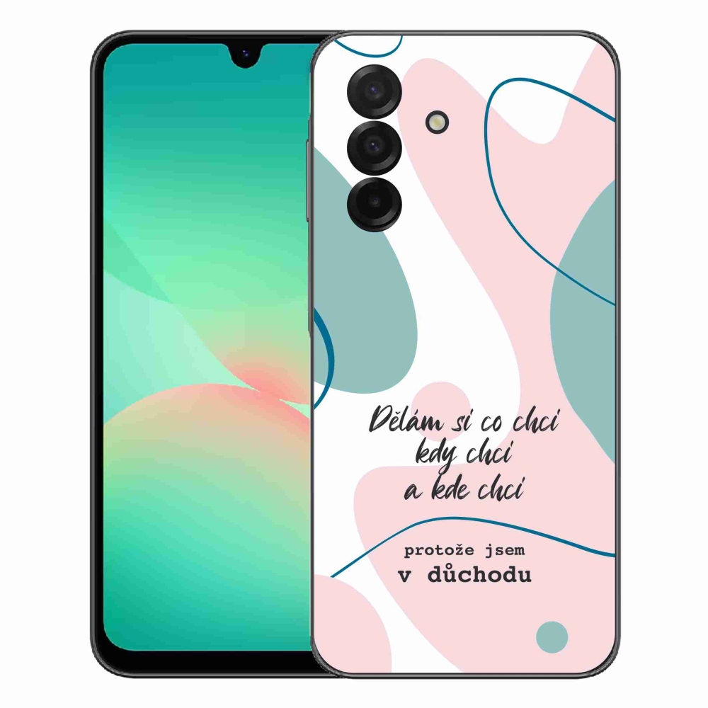 Gelový kryt mmCase na Samsung Galaxy A27 5G - vtipný text 10 bílé pozadí