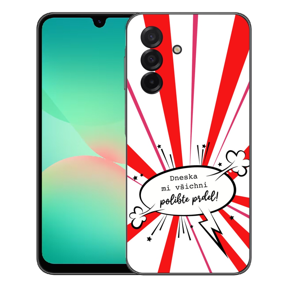 Gelový kryt mmCase na Samsung Galaxy A27 5G - vtipný text 15 bílé pozadí