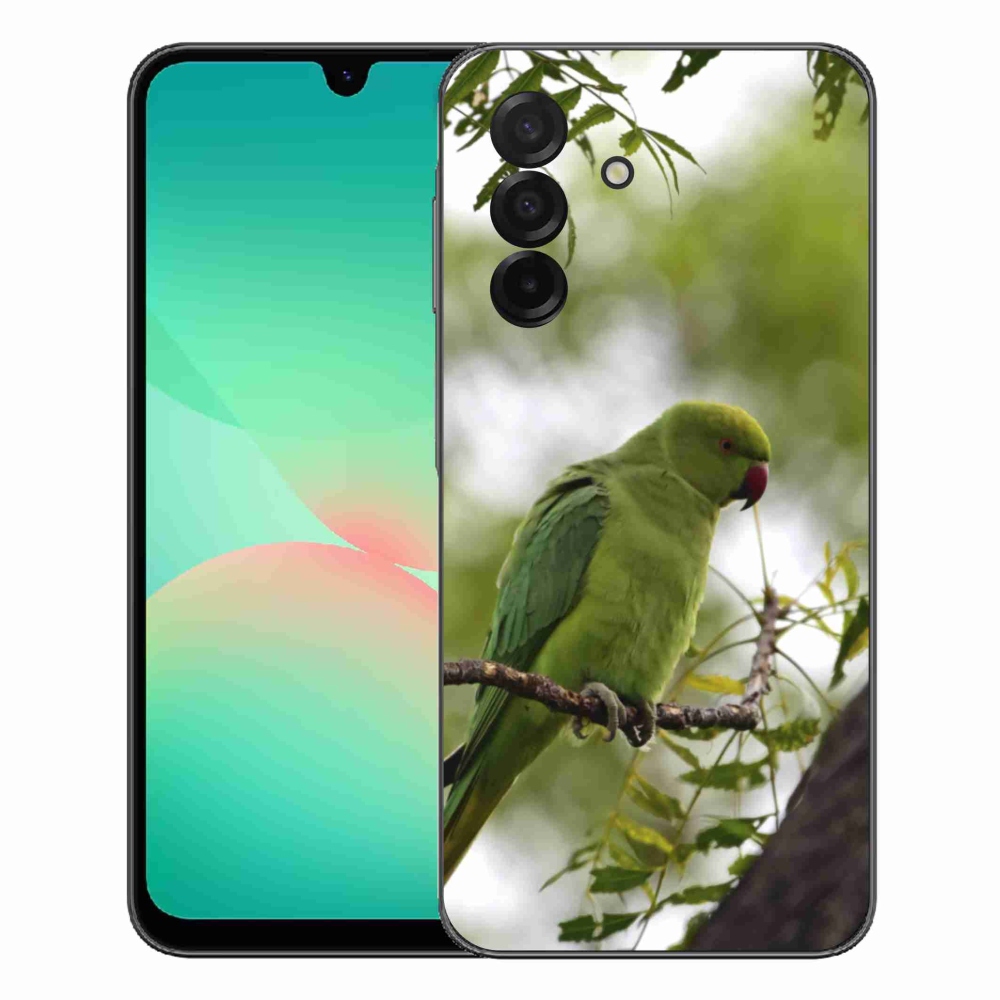 Gelový kryt mmCase na Samsung Galaxy A27 5G - zelený papoušek