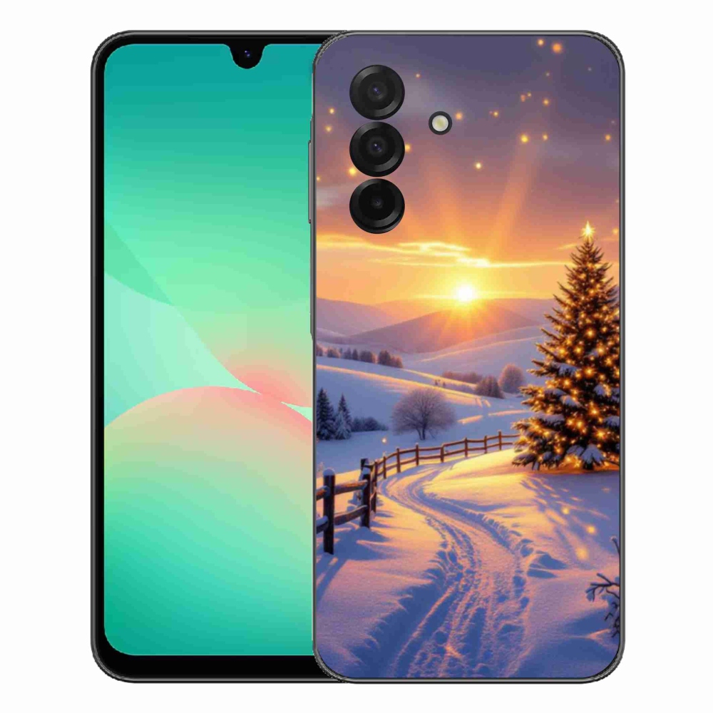 Gelový kryt mmCase na Samsung Galaxy A27 5G - zimní krajina