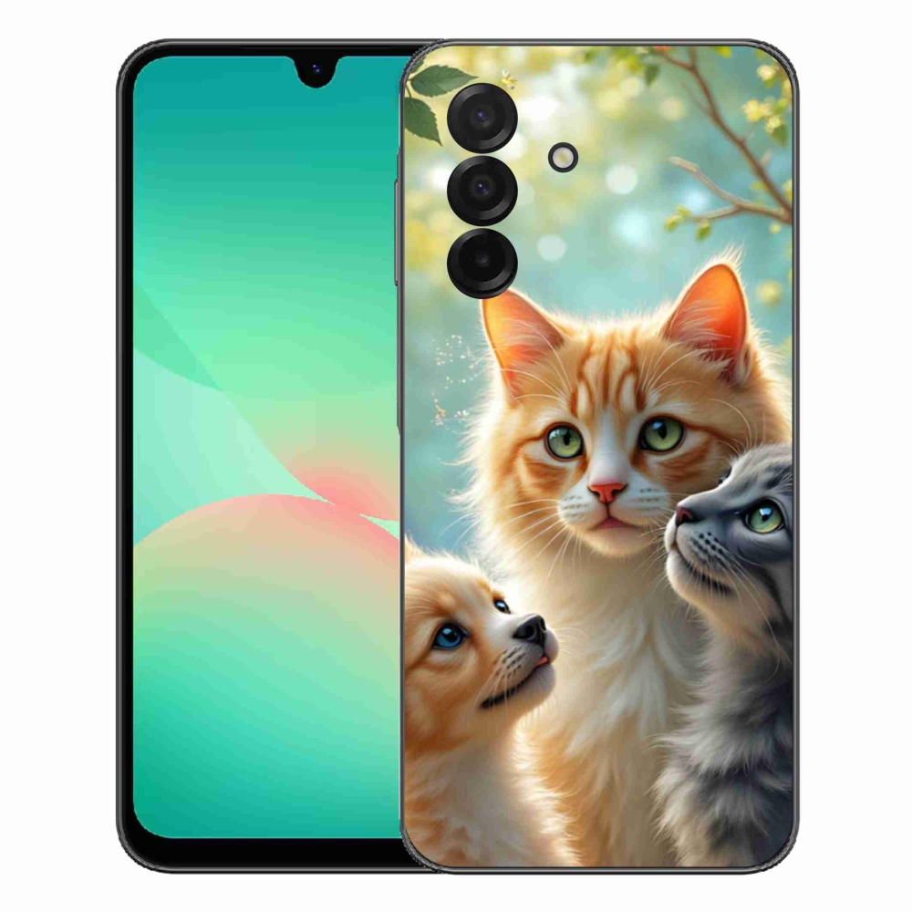Gelový kryt mmCase na Samsung Galaxy A27 5G - zvířecí přátelství 2