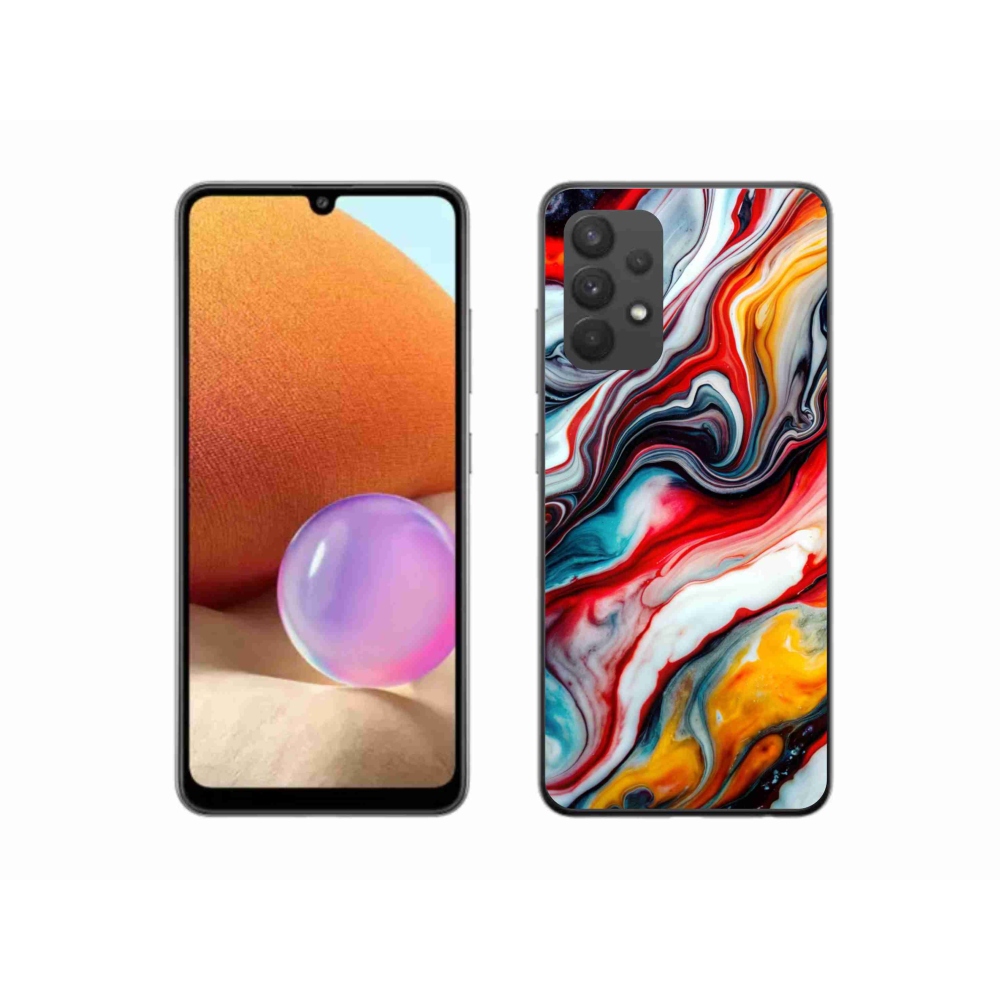 Gelový kryt mmCase na Samsung Galaxy A32 4G - abstraktní motiv 35