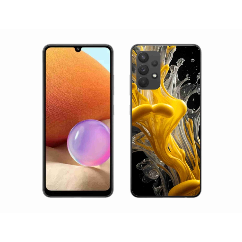 Gelový kryt mmCase na Samsung Galaxy A32 4G - abstraktní motiv 48