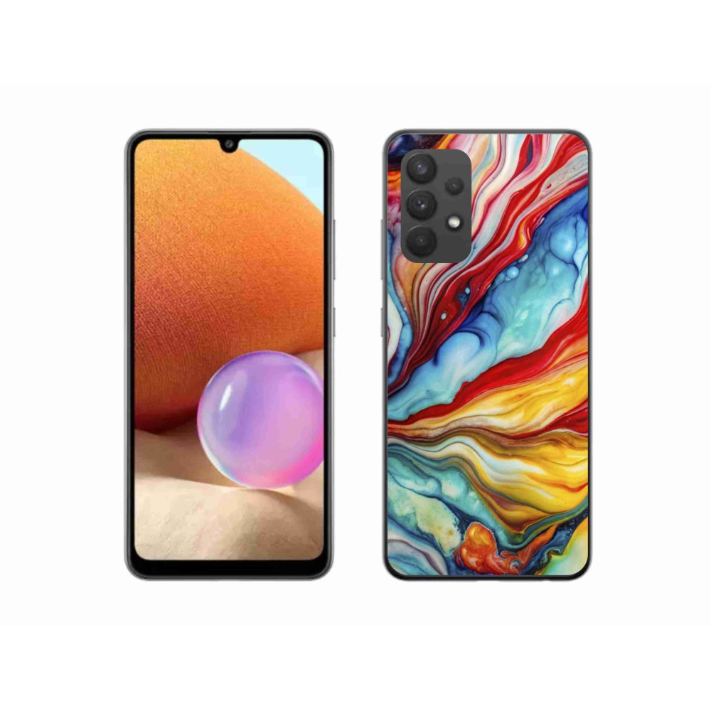Gelový kryt mmCase na Samsung Galaxy A32 4G - abstraktní motiv 58