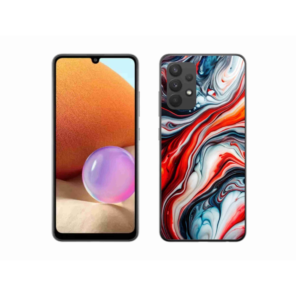 Gelový kryt mmCase na Samsung Galaxy A32 4G - abstraktní motiv 63
