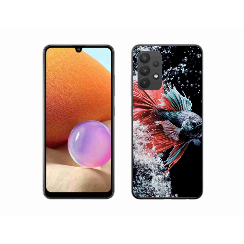 Gelový kryt mmCase na Samsung Galaxy A32 4G - bojovnice pestrá