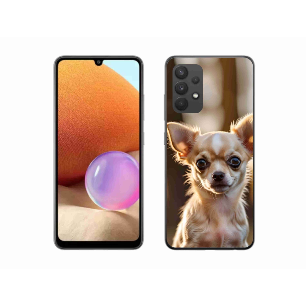 Gelový kryt mmCase na Samsung Galaxy A32 4G - čivava 6