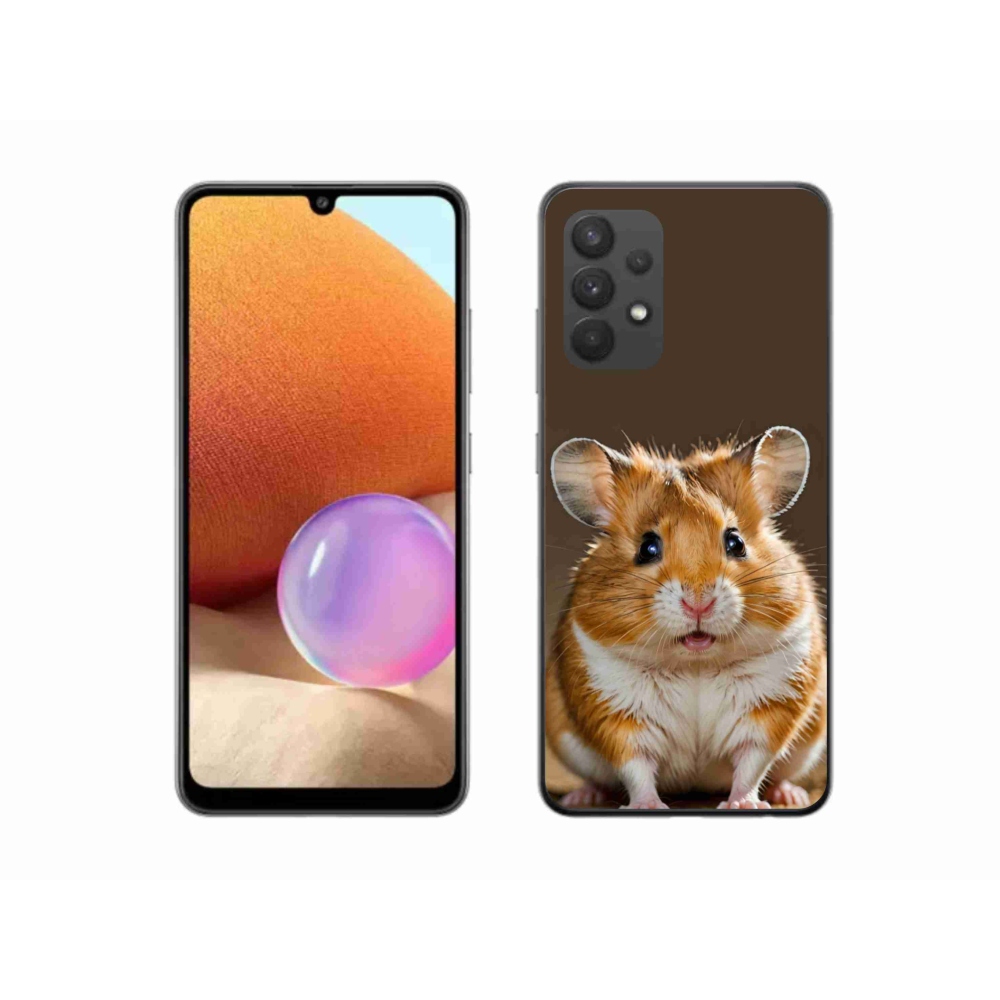 Gelový kryt mmCase na Samsung Galaxy A32 4G - křeček