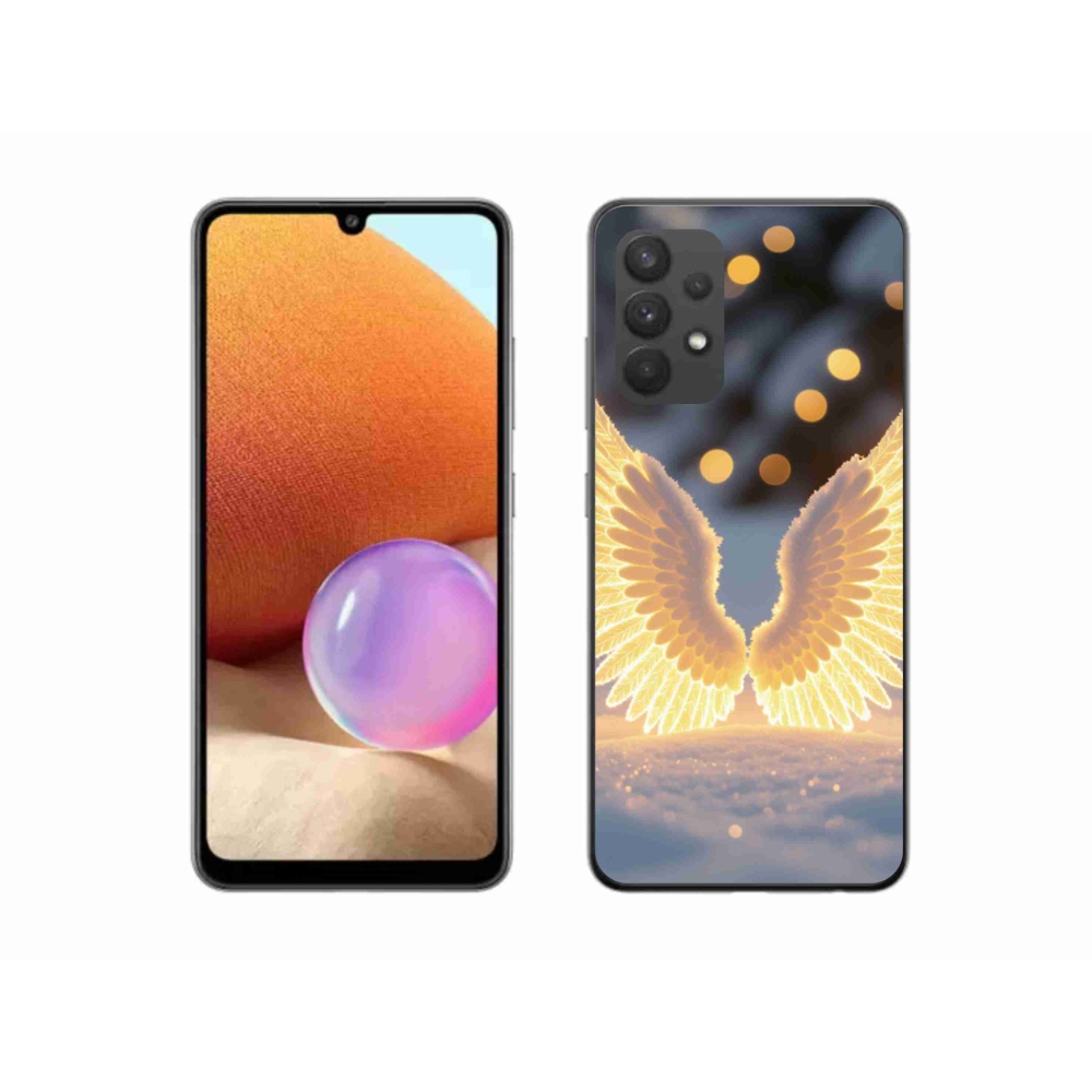 Gelový kryt mmCase na Samsung Galaxy A32 4G - křídla
