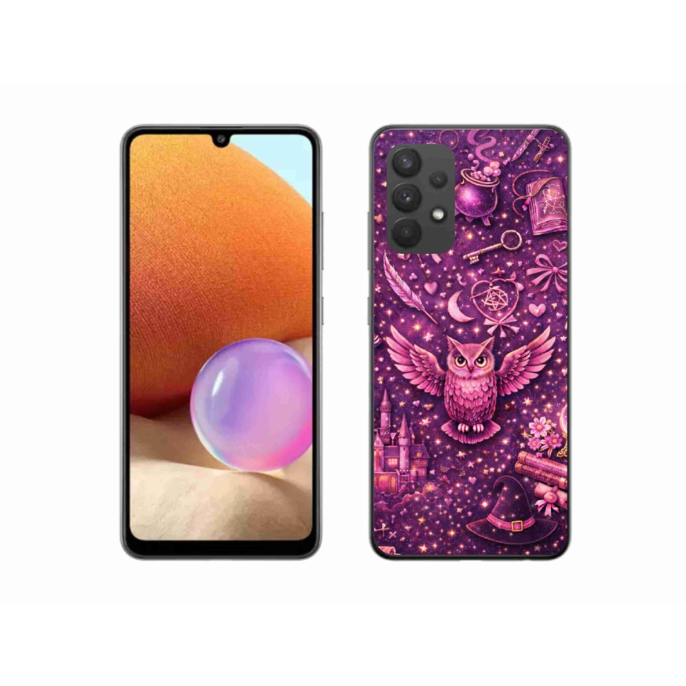 Gelový kryt mmCase na Samsung Galaxy A32 4G - magický svět
