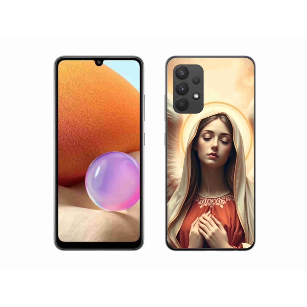 Gelový kryt mmCase na Samsung Galaxy A32 4G - náboženský motiv