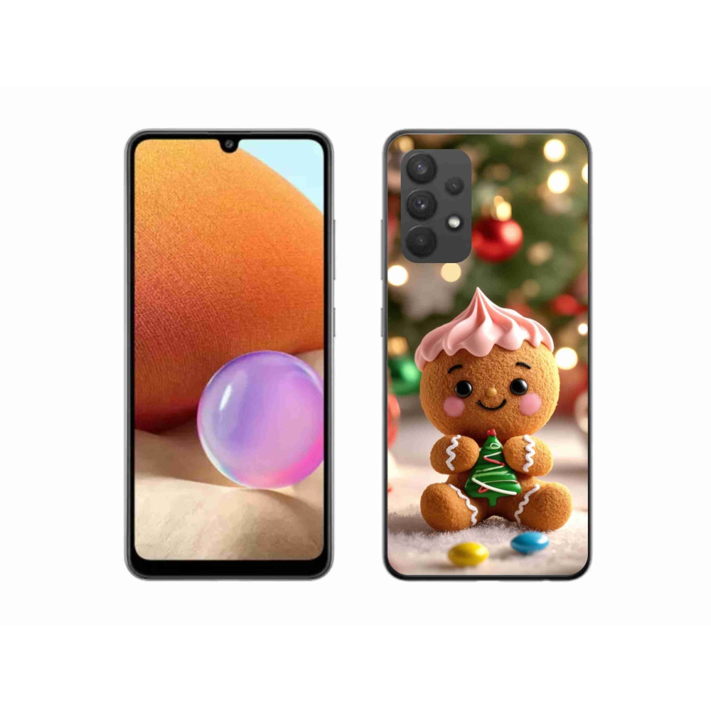 Gelový kryt mmCase na Samsung Galaxy A32 4G - perníček