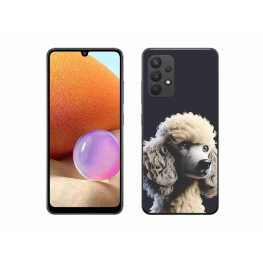 Gelový kryt mmCase na Samsung Galaxy A32 4G - pudl