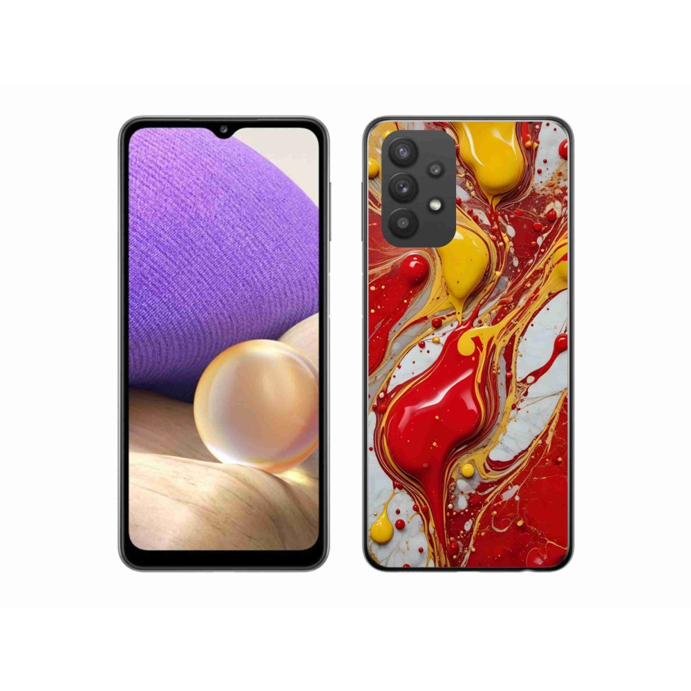 Gelový kryt mmCase na Samsung Galaxy A32 5G - abstraktní motiv 42