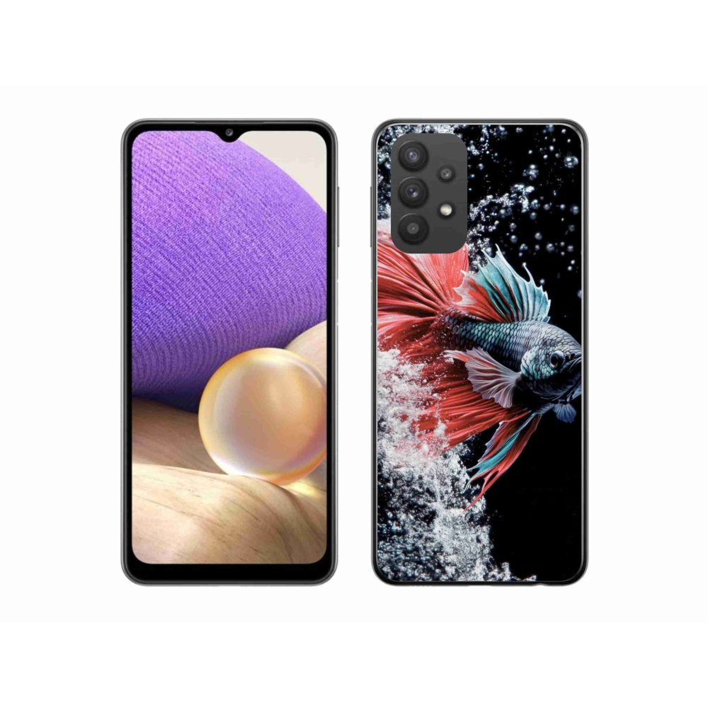 Gelový kryt mmCase na Samsung Galaxy A32 5G - bojovnice pestrá
