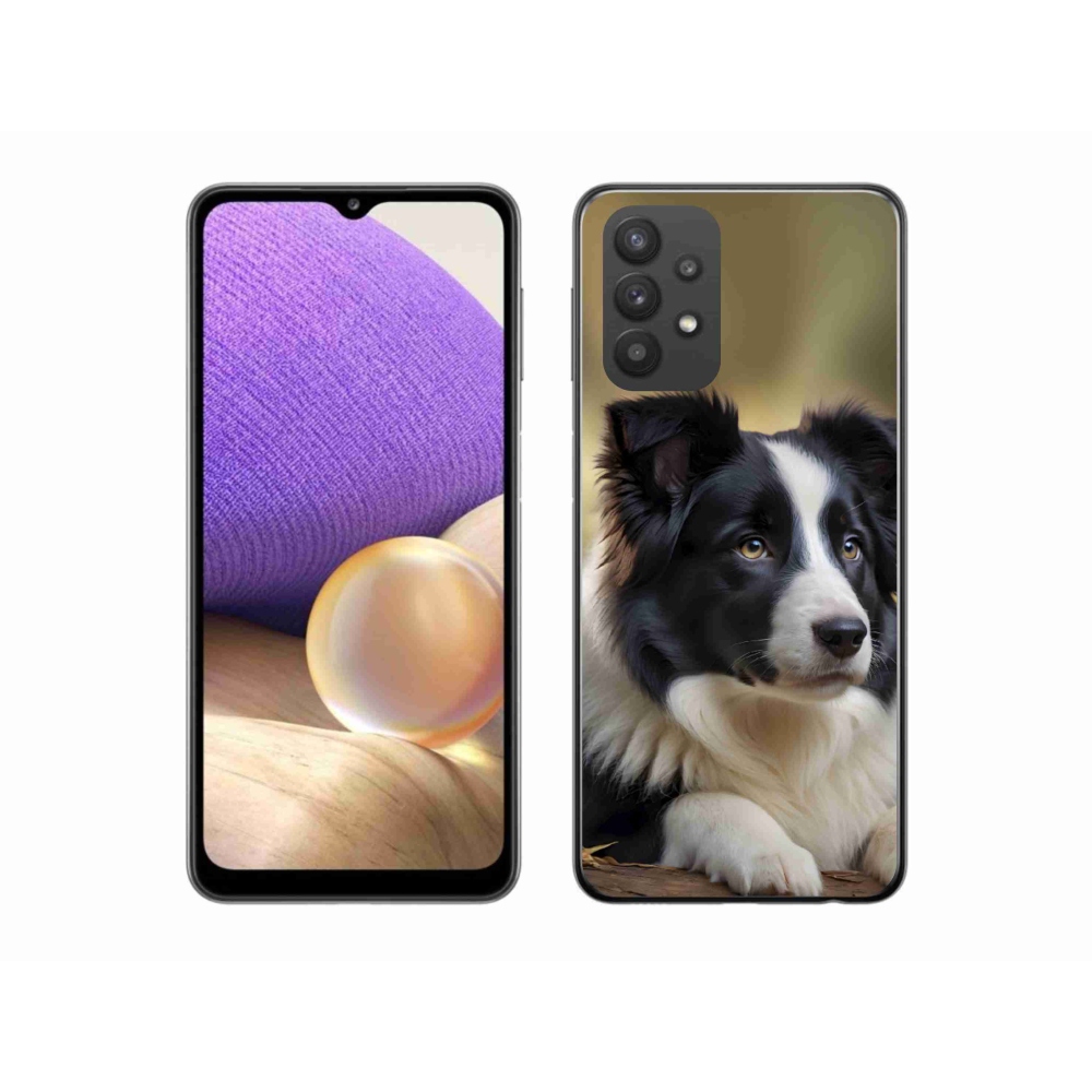 Gelový kryt mmCase na Samsung Galaxy A32 5G - border kolie 2
