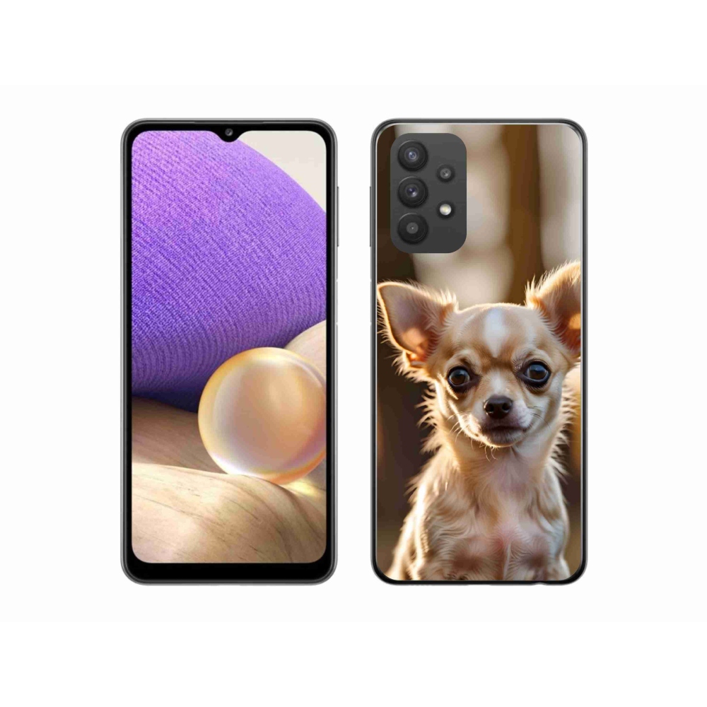 Gelový kryt mmCase na Samsung Galaxy A32 5G - čivava 6