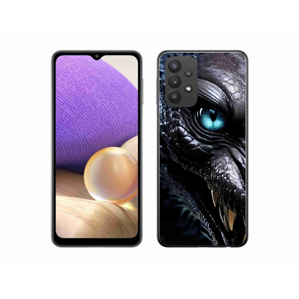 Gelový kryt mmCase na Samsung Galaxy A32 5G - dračí pohled