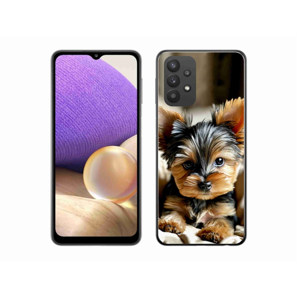 Gelový kryt mmCase na Samsung Galaxy A32 5G - jorkšír 11