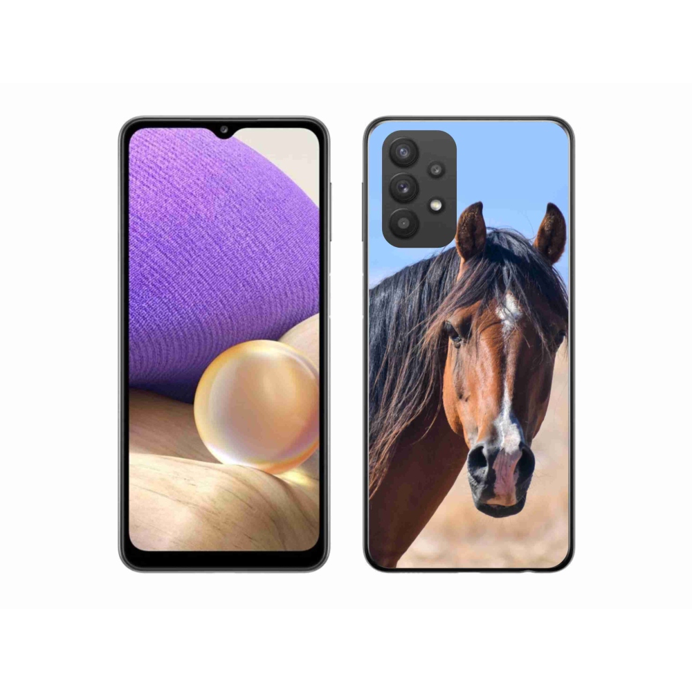 Gelový kryt mmCase na Samsung Galaxy A32 5G - klidný kůň