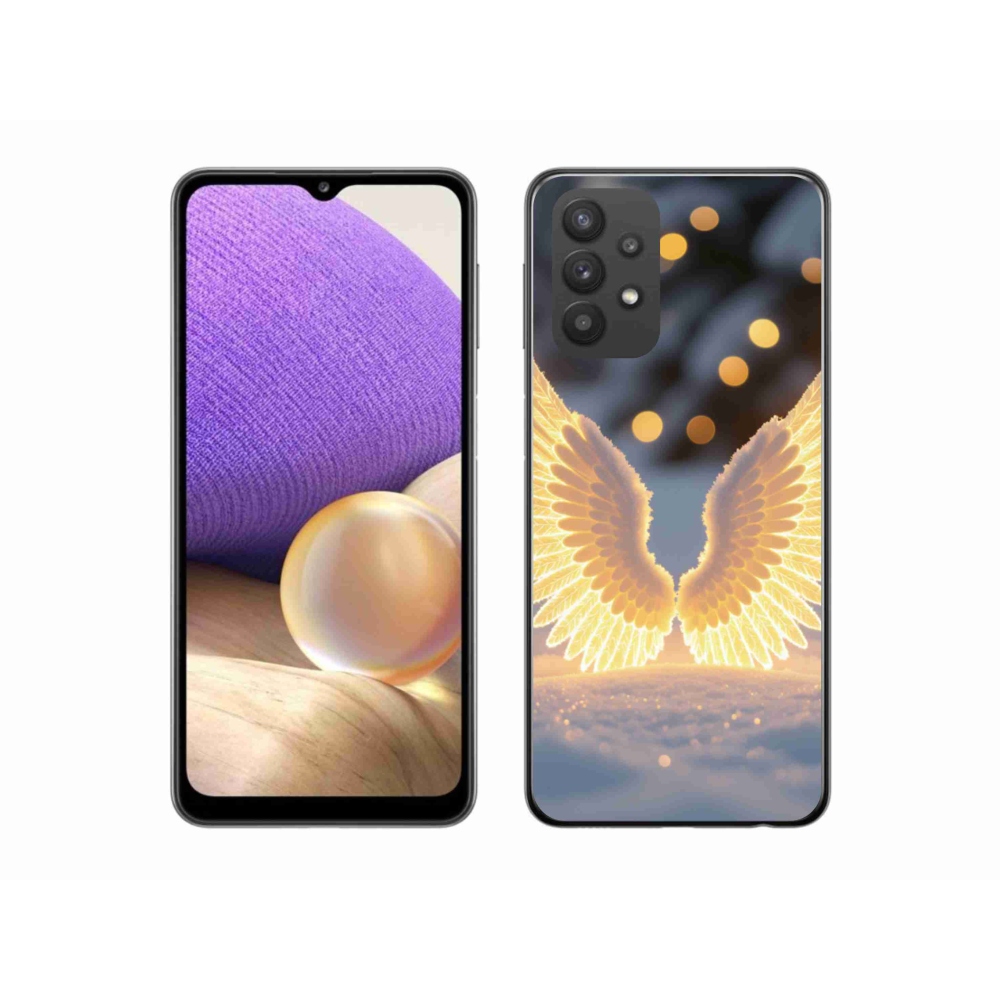 Gelový kryt mmCase na Samsung Galaxy A32 5G - křídla