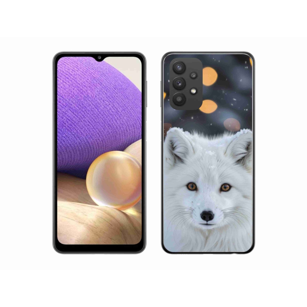 Gelový kryt mmCase na Samsung Galaxy A32 5G - liška polární