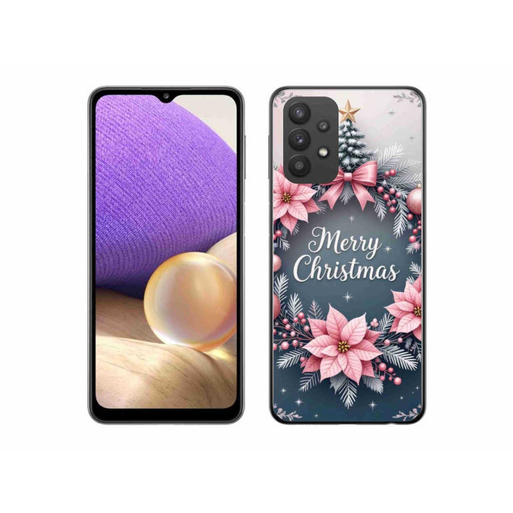 Gelový kryt mmCase na Samsung Galaxy A32 5G - merry christmas
