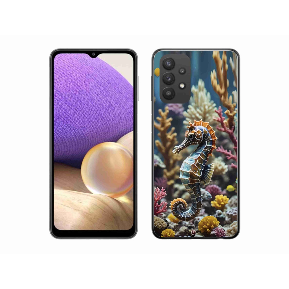Gelový kryt mmCase na Samsung Galaxy A32 5G - mořský koník 2