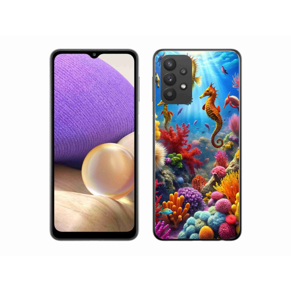 Gelový kryt mmCase na Samsung Galaxy A32 5G - mořský svět 3