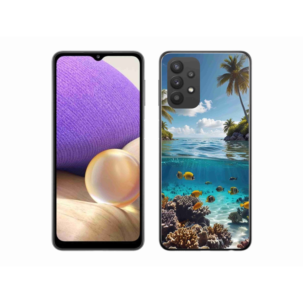 Gelový kryt mmCase na Samsung Galaxy A32 5G - mořský svět 4