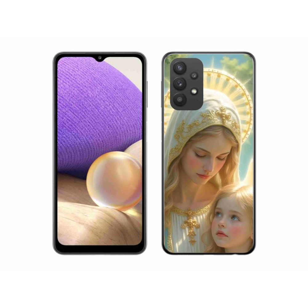 Gelový kryt mmCase na Samsung Galaxy A32 5G - náboženský motiv 2