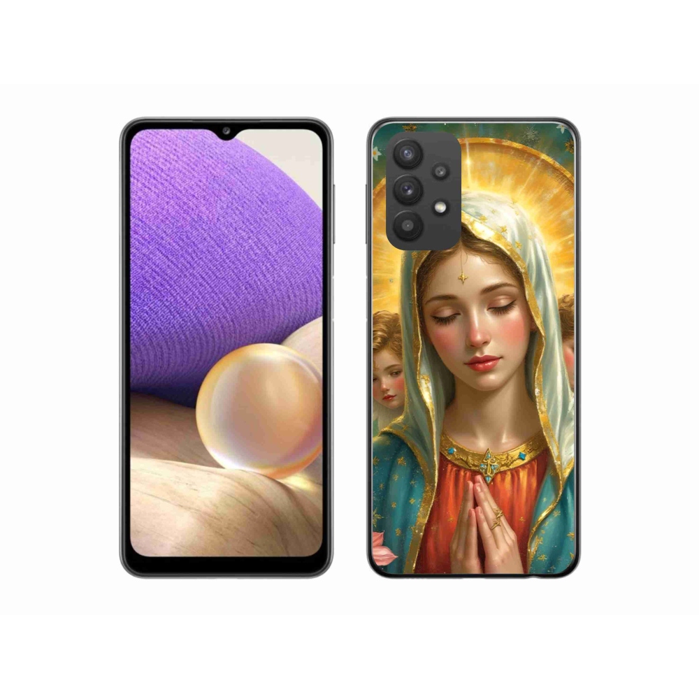 Gelový kryt mmCase na Samsung Galaxy A32 5G - náboženský motiv 3