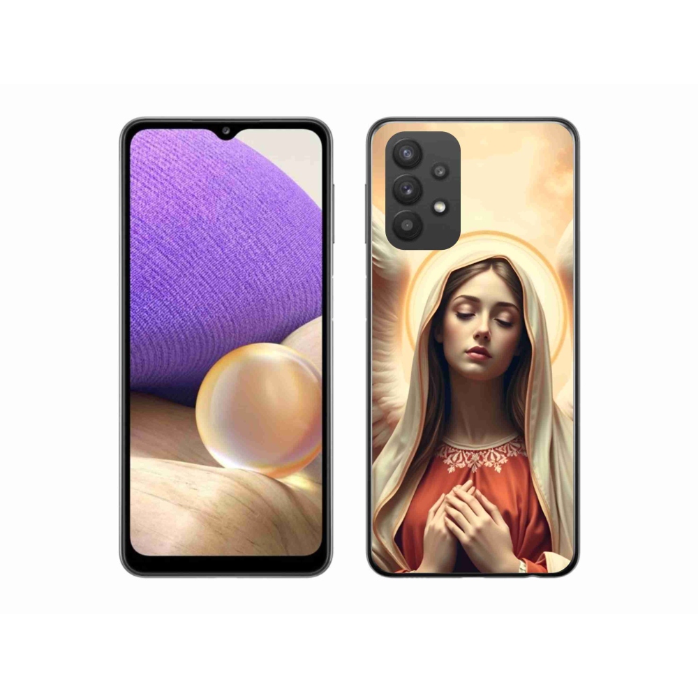 Gelový kryt mmCase na Samsung Galaxy A32 5G - náboženský motiv