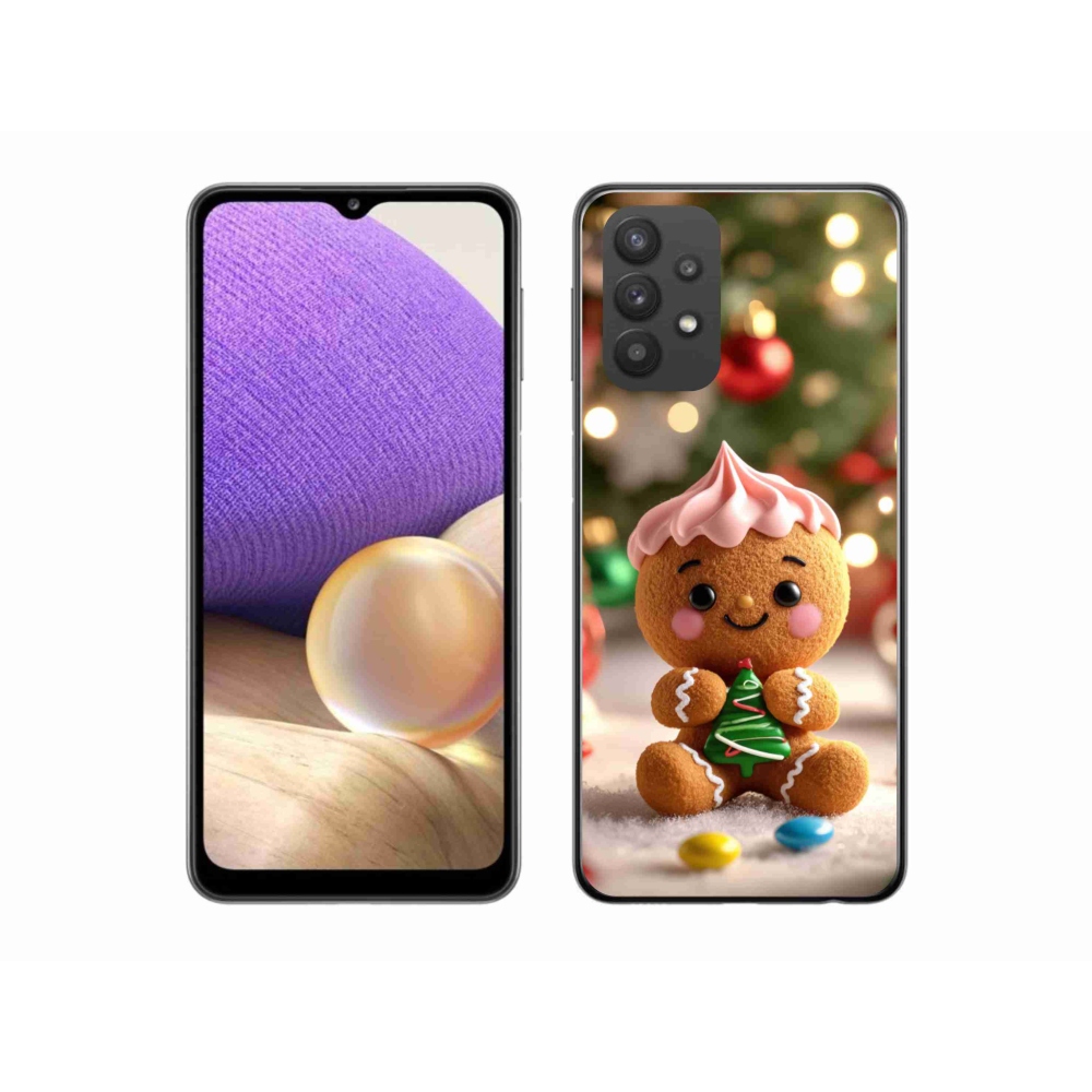 Gelový kryt mmCase na Samsung Galaxy A32 5G - perníček