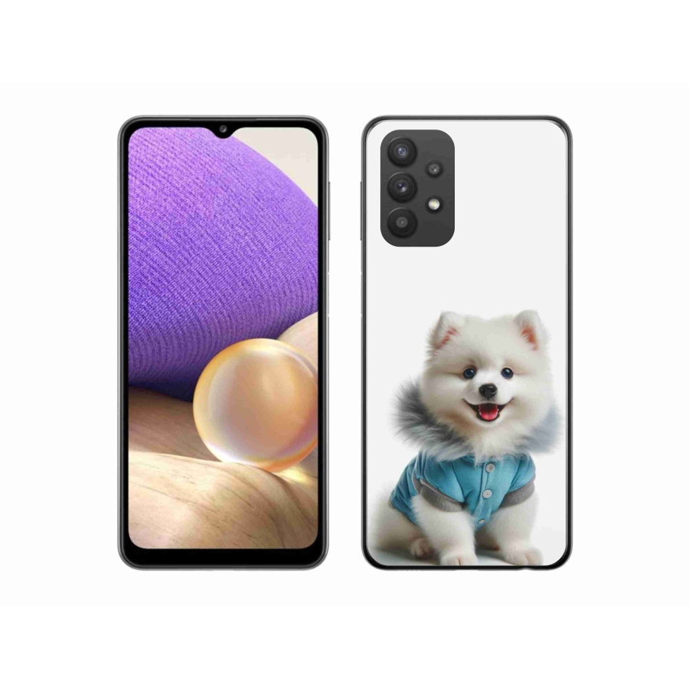 Gelový kryt mmCase na Samsung Galaxy A32 5G - pomeranian