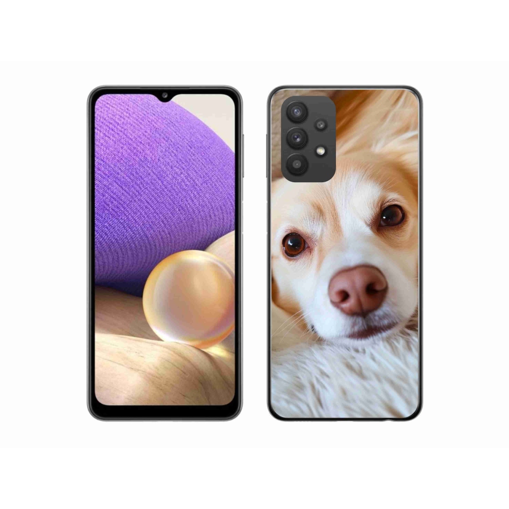 Gelový kryt mmCase na Samsung Galaxy A32 5G - Roztomilá čivava
