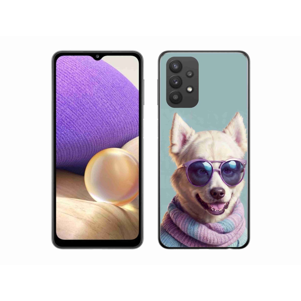 Gelový kryt mmCase na Samsung Galaxy A32 5G - stylový německý špic