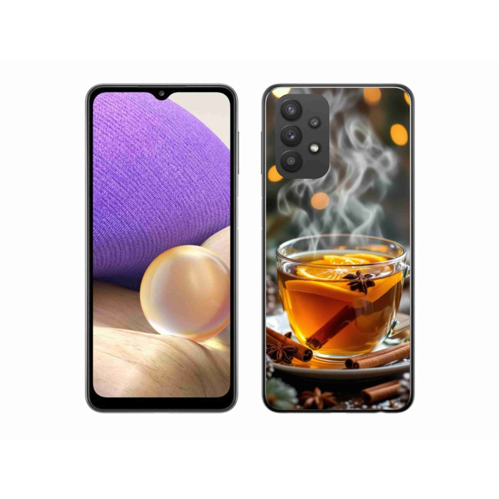 Gelový kryt mmCase na Samsung Galaxy A32 5G - vánoční punč