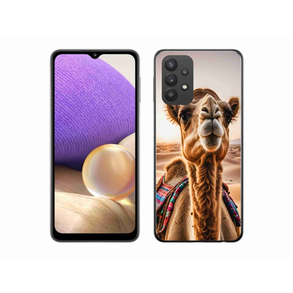 Gelový kryt mmCase na Samsung Galaxy A32 5G - velbloud