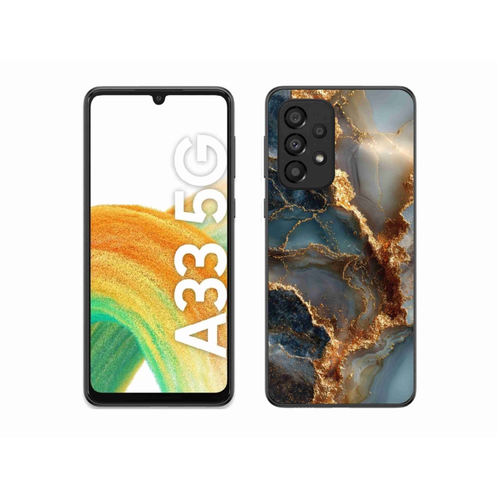 Gelový kryt mmCase na Samsung Galaxy A33 - abstraktní motiv 33