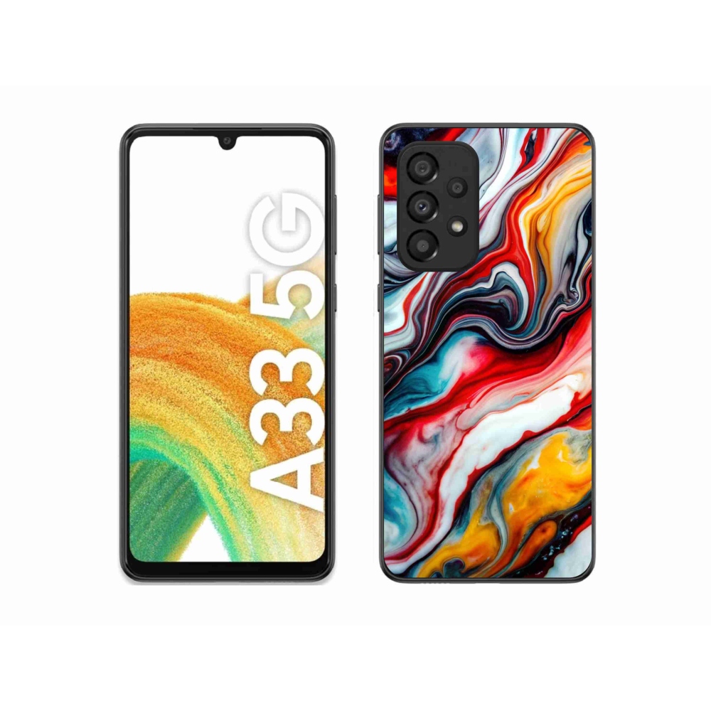 Gelový kryt mmCase na Samsung Galaxy A33 - abstraktní motiv 35