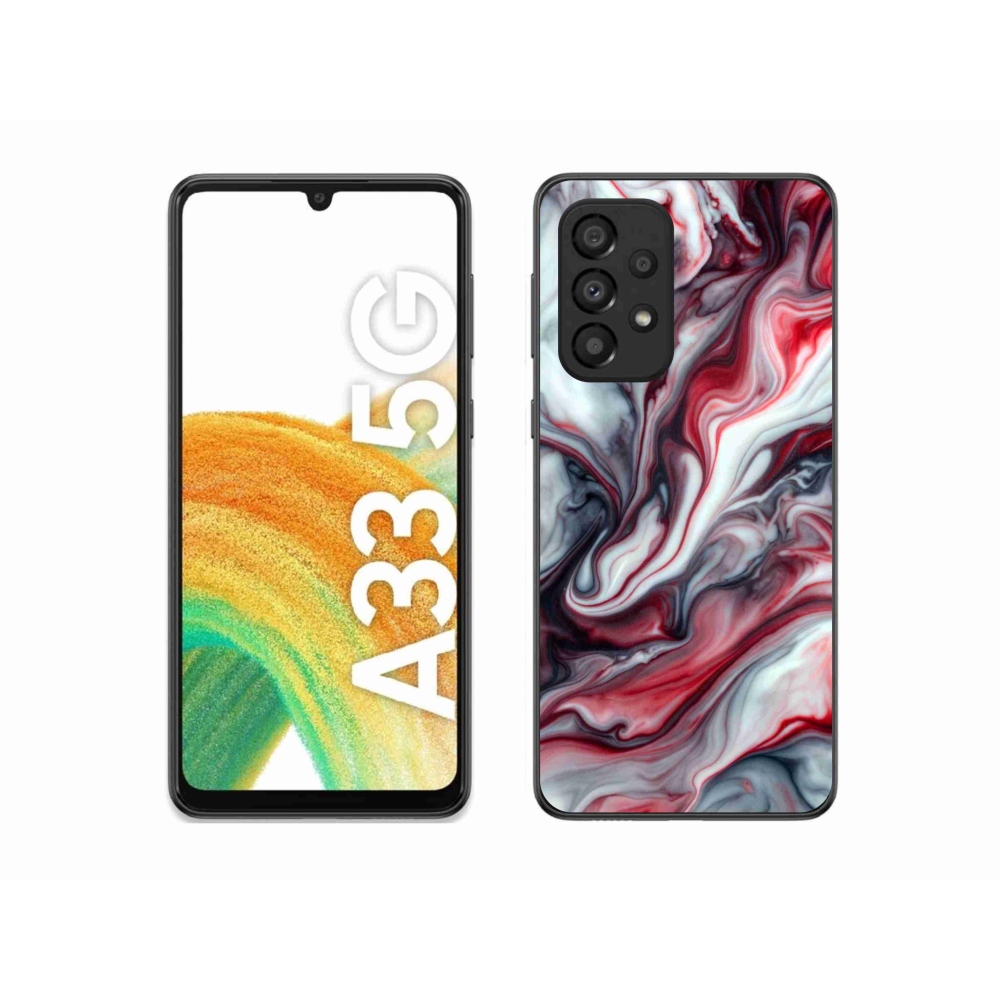 Gelový kryt mmCase na Samsung Galaxy A33 - abstraktní motiv 37