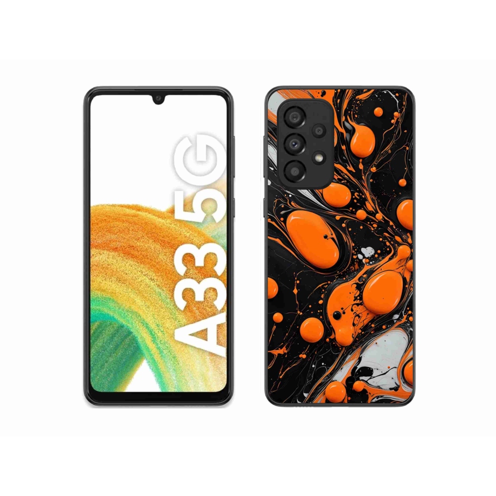 Gelový kryt mmCase na Samsung Galaxy A33 - abstraktní motiv 41