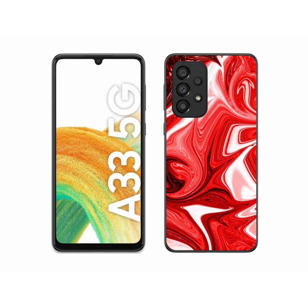 Gelový kryt mmCase na Samsung Galaxy A33 - abstraktní motiv 43