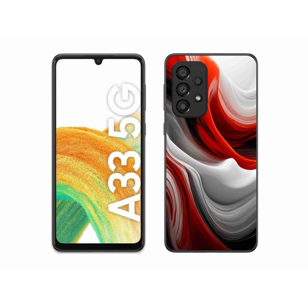 Gelový kryt mmCase na Samsung Galaxy A33 - abstraktní motiv 47