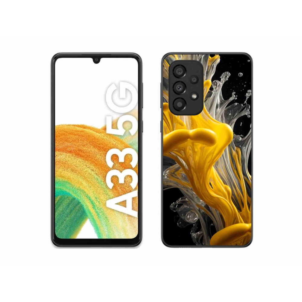 Gelový kryt mmCase na Samsung Galaxy A33 - abstraktní motiv 48