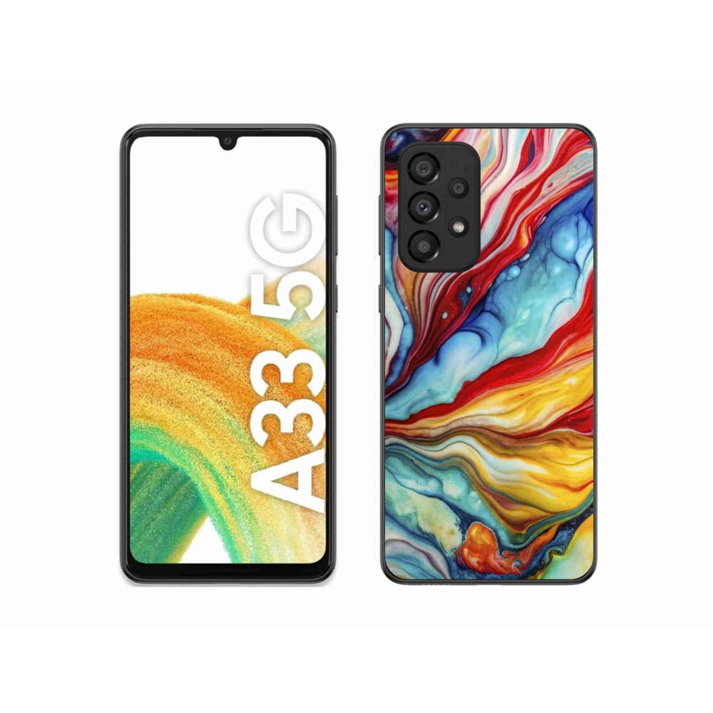 Gelový kryt mmCase na Samsung Galaxy A33 - abstraktní motiv 58