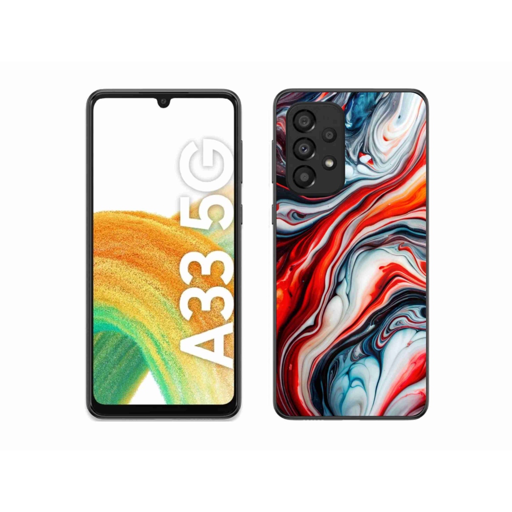 Gelový kryt mmCase na Samsung Galaxy A33 - abstraktní motiv 63